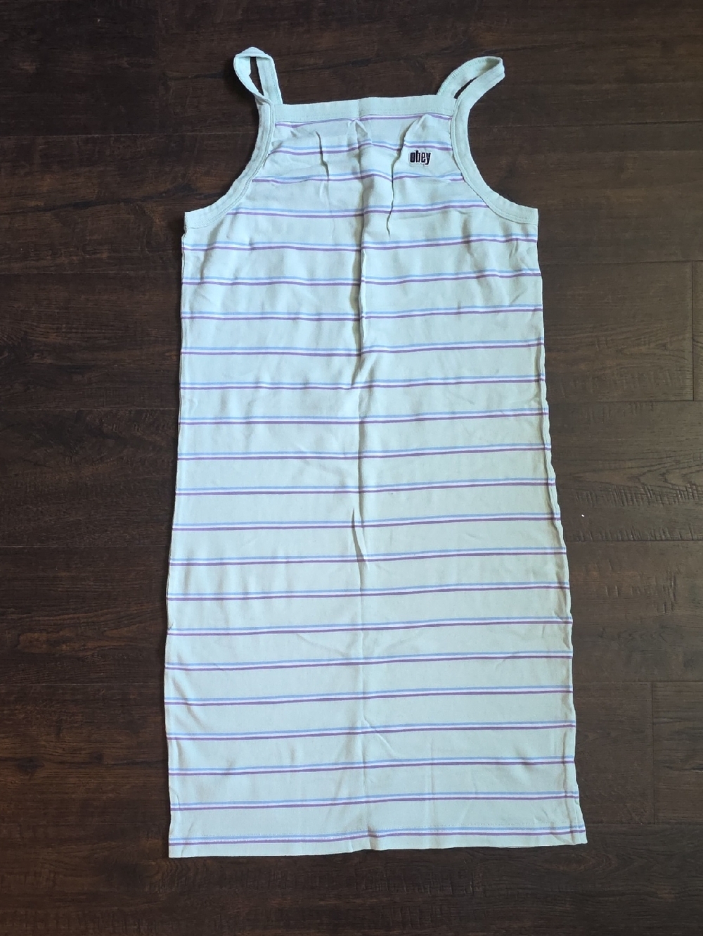 Obey  Stripe Tank Dress